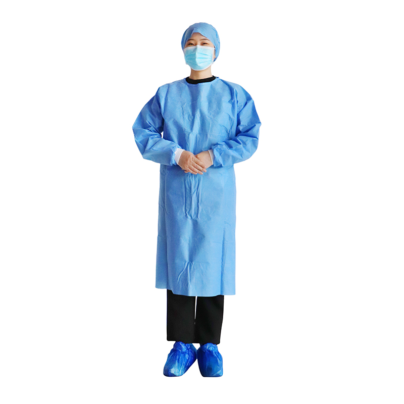 Camici per chirurgo monouso con protezione del san